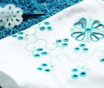 Embroidery cutwork needle kit