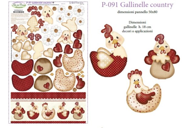 gallinelle countryjpg - Macchine per Cucire Store