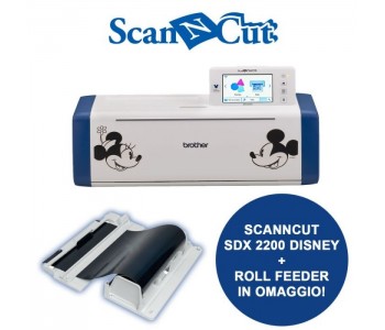 brother scanncut sdx 2200d disney macchina da taglio con scanner roll feeder 4 - Macchine per Cucire Store