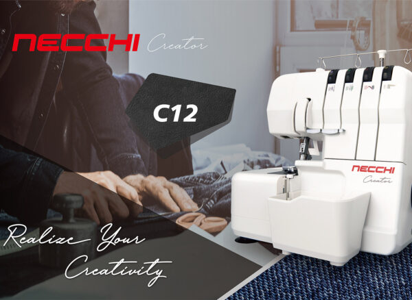 Necchi C12 tagliacuci2 - Macchine per Cucire Store